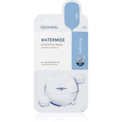 Essential Mask Watermide mascarilla hidratante en forma de hoja para iluminar la piel 24 ml - MEDIHEAL - Modalova