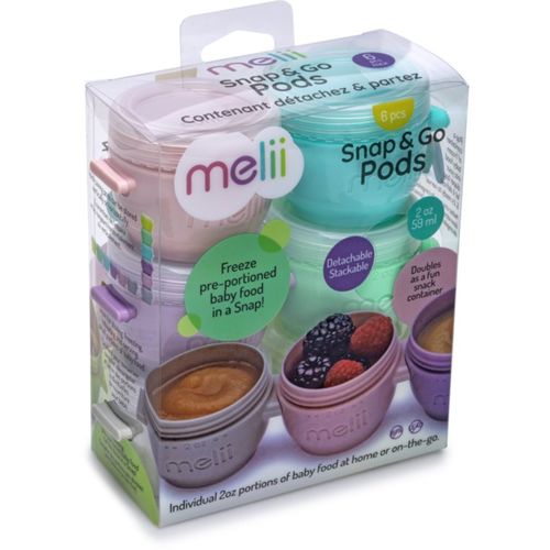 Melii Snap&Go fiambrera 6x59 ml - Melii - Modalova