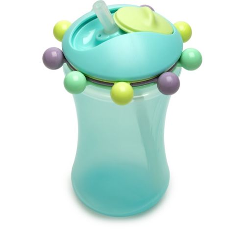 Abacus Straw Sippy Cup taza con pajita Blue 1 ud - Melii - Modalova