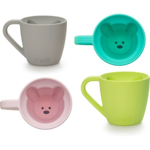 Silicone Bear Mug taza Pink & Purple 2x145 ml - Melii - Modalova