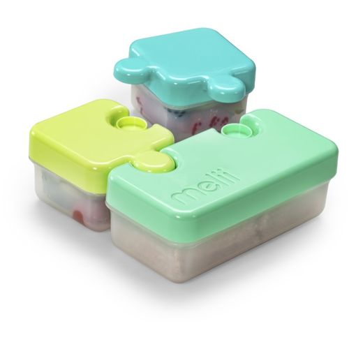 Puzzle Container fiambrera Blue & Mint 850 ml - Melii - Modalova