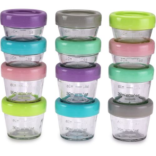 Glass Food Container tupper de cristal para guardar alimentos - Melii - Modalova