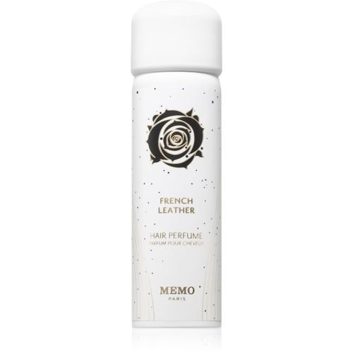 French Leather bruma perfumada para el cabello unisex 80 ml - Memo Paris - Modalova
