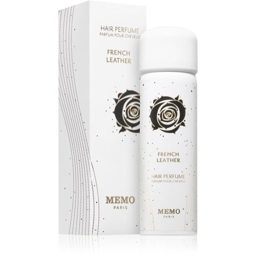French Leather bruma perfumada para el cabello unisex 80 ml - Memo Paris - Modalova