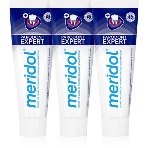 Parodont Expert pasta dentífrica para encías sangrantes y piorrea 3x75 ml - Meridol - Modalova