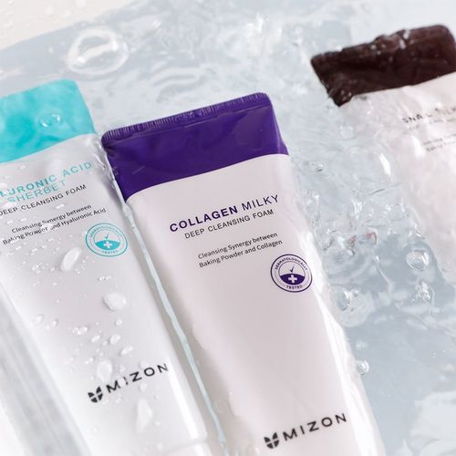 Snail Silky espuma de limpieza profunda con extracto de baba de caracol 150 ml - Mizon - Modalova