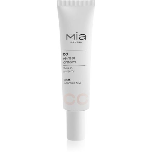 CC Reveal Cream CC cream per tinta uniforme SPF 20 colore 01 Light 30 ml - Mia Cosmetics - Modalova