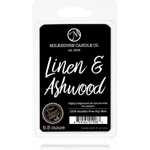 Creamery Linen & Ashwood wachs für aromalampen 155 g - Milkhouse Candle Co. - Modalova