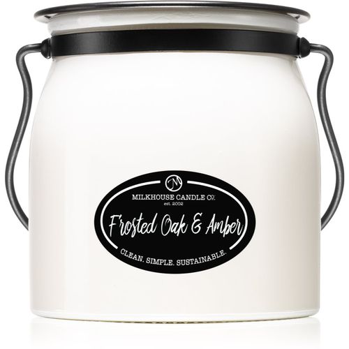 Creamery Frosted Oak & Amber Duftkerze Butter Jar 454 g - Milkhouse Candle Co. - Modalova