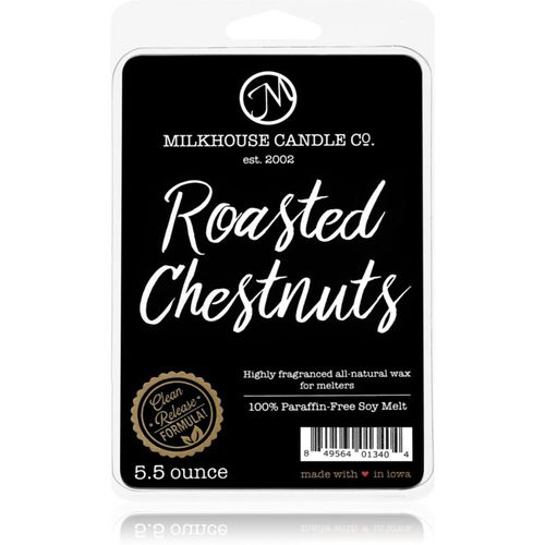 Creamery Roasted Chestnuts cera para lámparas aromáticas 155 g - Milkhouse Candle Co. - Modalova