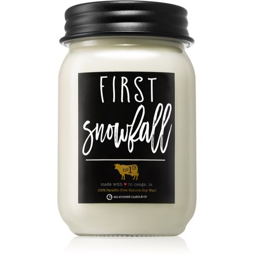 Farmhouse First Snowfall candela profumata Mason Jar 369 g - Milkhouse Candle Co. - Modalova