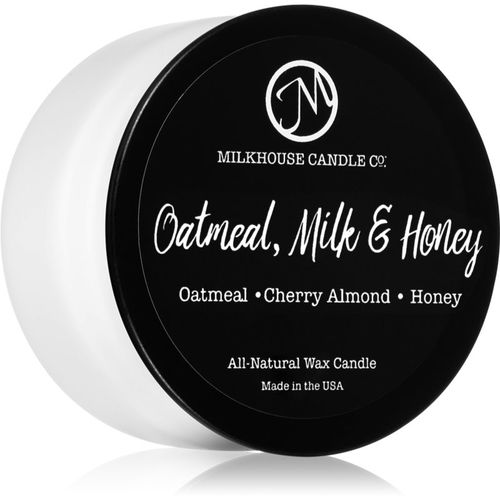 Creamery Oatmeal, Milk & Honey candela profumata Sampler Tin 42 g - Milkhouse Candle Co. - Modalova