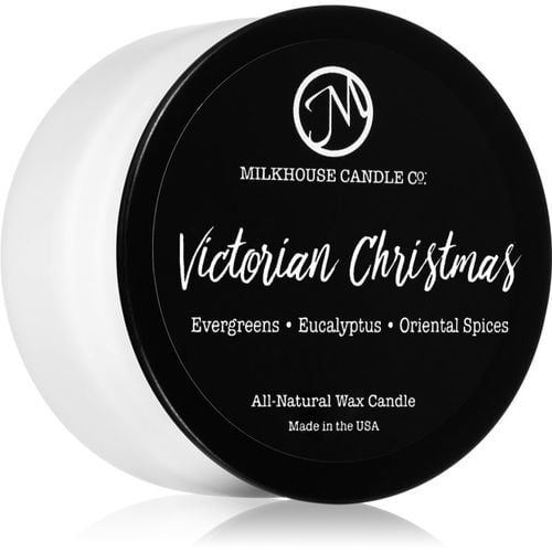 Creamery Victorian Christmas candela profumata Sampler Tin 42 g - Milkhouse Candle Co. - Modalova