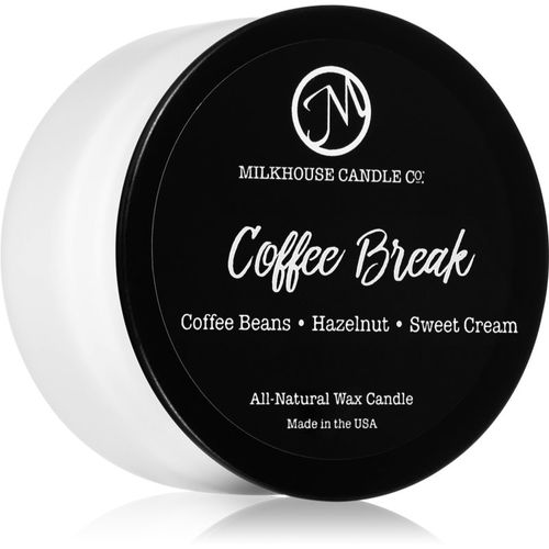 Creamery Coffee Break candela profumata Sampler Tin 42 g - Milkhouse Candle Co. - Modalova