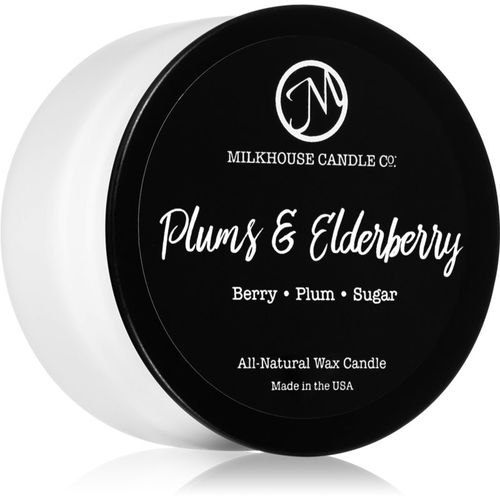 Creamery Plums & Elderberry candela profumata Sampler Tin 42 g - Milkhouse Candle Co. - Modalova