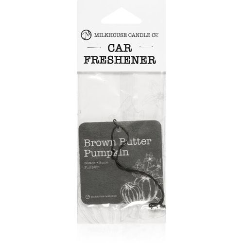 Creamery Brown Butter Pumpkin tarjeta perfumada para puertas para el coche 1 ud - Milkhouse Candle Co. - Modalova