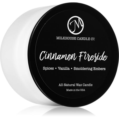 Creamery Cinnamon Fireside vela perfumada Sampler Tin 106 g - Milkhouse Candle Co. - Modalova