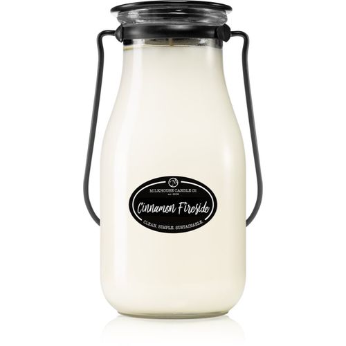 Creamery Cinnamon Fireside vela perfumada Milkbottle 396 g - Milkhouse Candle Co. - Modalova