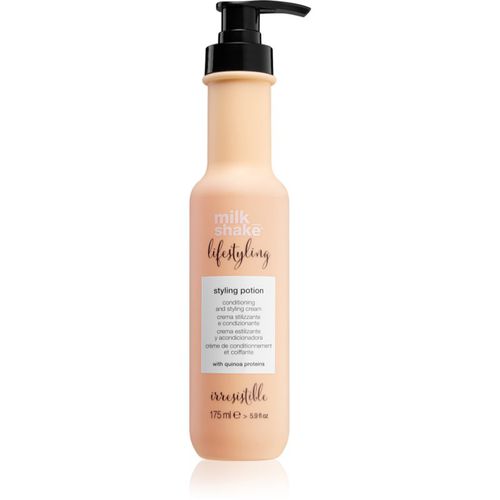 Lifestyling Irresistible crema de styling con textura ligera para aportar brillo y nutrición 175 ml - Milk Shake - Modalova