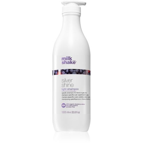 Silver Shine champú para el cabello canoso y rubio light 1000 ml - milk_shake® - Modalova