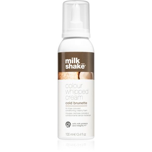 Colour Whipped Cream espuma tonificante para todo tipo de cabello Cold Brunette 100 ml - milk_shake® - Modalova