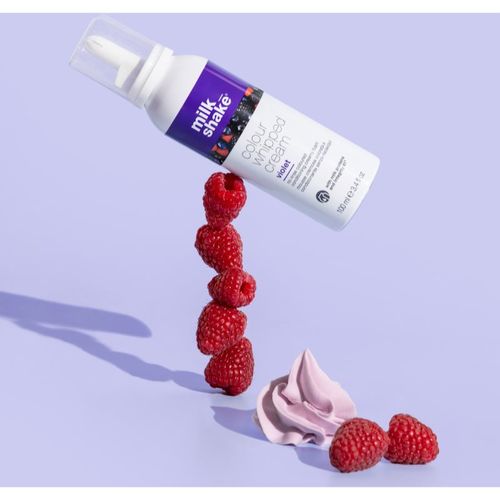 Colour Whipped Cream espuma tonificante para todo tipo de cabello Violet 100 ml - milk_shake® - Modalova