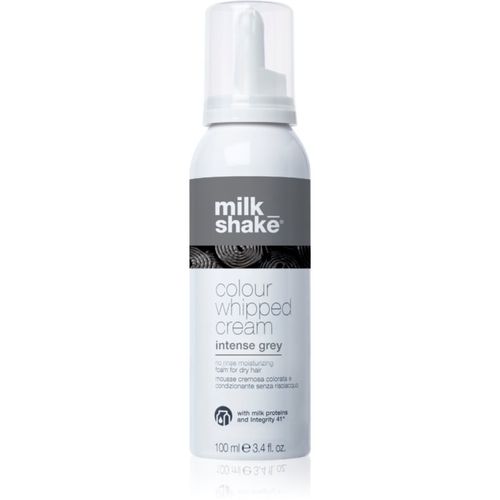 Colour Whipped Cream espuma tonificante para todo tipo de cabello Intense gray 100 ml - milk_shake® - Modalova