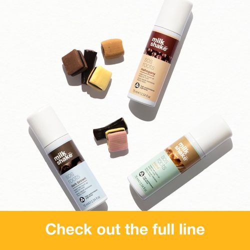 Sos Roots spray retoca-raíces instantáneo Brown 75 ml - milk_shake® - Modalova