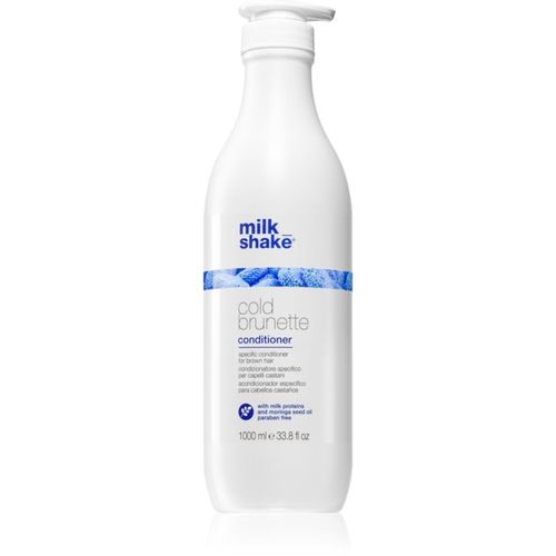 Cold Brunette Conditioner acondicionador para los tonos marrones del cabello 1000 ml - milk_shake® - Modalova
