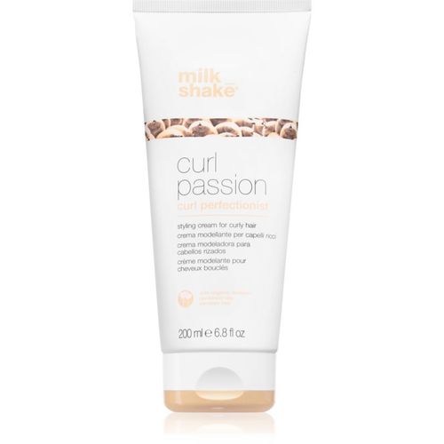 Curl Passion crema para dar definición al peinado para cabello rizado 200 ml - milk_shake® - Modalova