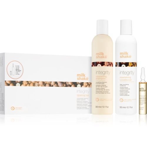 Three pack Integrity Conditioner set para cabello dañado y frágil - milk_shake® - Modalova