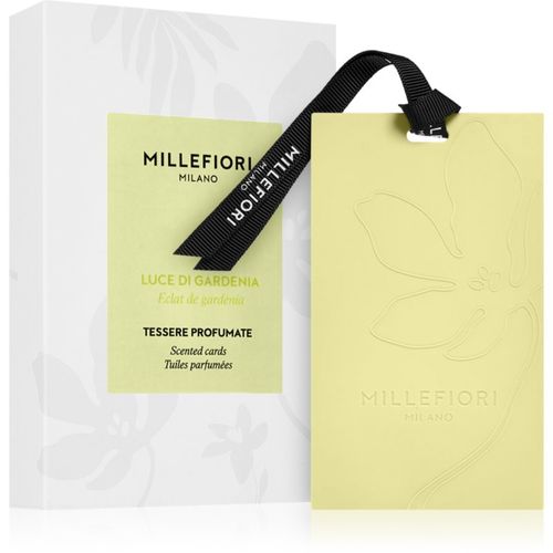 Milano Laundry Luce Di Gardenia tarjeta perfumada 3 ud - Millefiori - Modalova