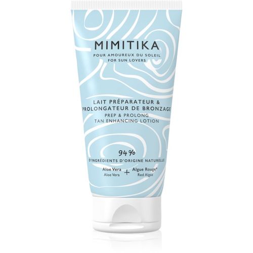 Prep & Prolong Body Lotion leche corporal para prolongar el efecto de bronceado 140 ml - Mimitika - Modalova