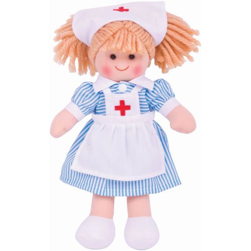 Bigjigs Toys Nurse Nancy bambola - Bigjigs Toys - Modalova