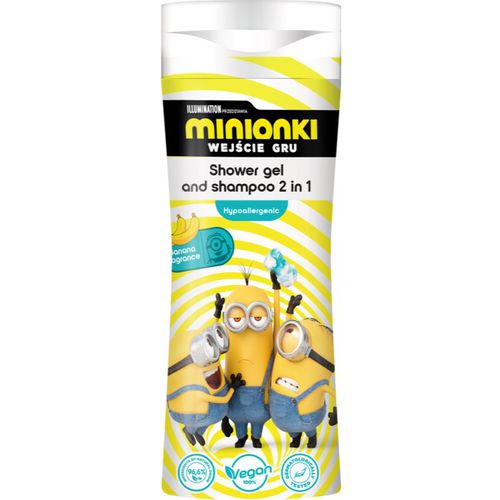 The Rise of Gru Duschgel & Shampoo 2 in 1 für Kinder 3y+ Banana 300 ml - Minions - Modalova