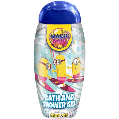 Magic Bath Bath & Shower Gel Dusch- und Badgel für Kinder 200 ml - Minions - Modalova