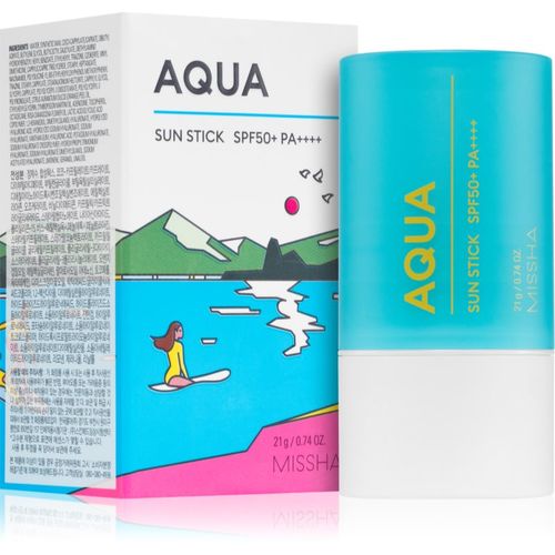 All Around Safe Block Aqua Sun Stick protector solar en barra de hidratación intensa SPF 50+ 21 g - Missha - Modalova