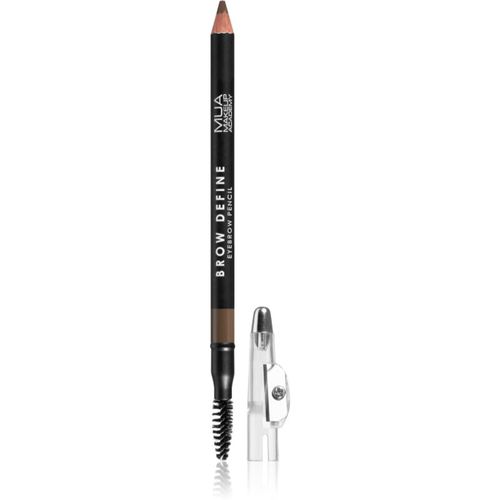 Brow Define langlebiger Eyeliner mit Bürste Farbton Mid Brown 1,2 g - MUA Makeup Academy - Modalova