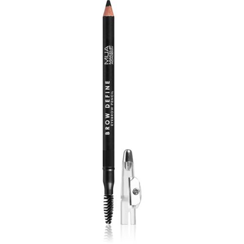 Brow Define langlebiger Eyeliner mit Bürste Farbton Black 1,2 g - MUA Makeup Academy - Modalova