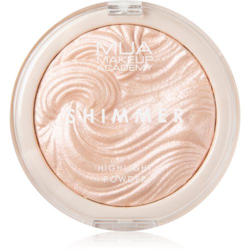 Shimmer illuminante compatto in polvere colore Pink Shimmer 8 g - MUA Makeup Academy - Modalova