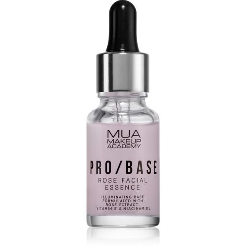 PRO/BASE Rose prebase de maquillaje iluminadora con extracto de rosal silvestre 15 ml - MUA Makeup Academy - Modalova