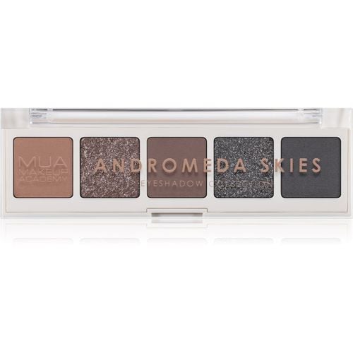 Professional 5 Shade Palette palette di ombretti colore Andromeda Skies 3,8 g - MUA Makeup Academy - Modalova