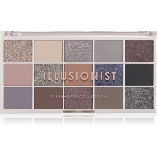 Professional 15 Shade Palette paleta de sombras de ojos tono Illusionist 12 g - MUA Makeup Academy - Modalova