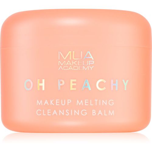 Oh Peachy bálsamo desmaquillante con aceite con olor a melocotón 70 g - MUA Makeup Academy - Modalova