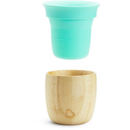 Bambou Open Cup taza 6 m+ Turquoise 1 ud - Munchkin - Modalova