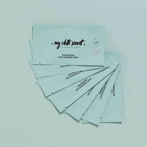 Non - Peroxide Teeth Whitenings Strips tiras de blanqueamiento para dientes 7 ud - My White Secret - Modalova