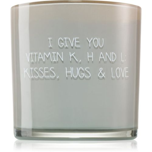 Fig's Delight I Give You Vitamin K, H & L: Kisses, Hugs & Love candela profumata 10x10 cm - My Flame - Modalova