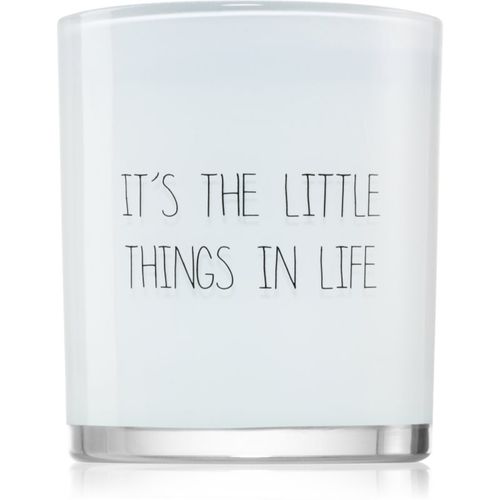 Fresh Cotton It's The Little Things In Life candela profumata 8x9 cm - My Flame - Modalova