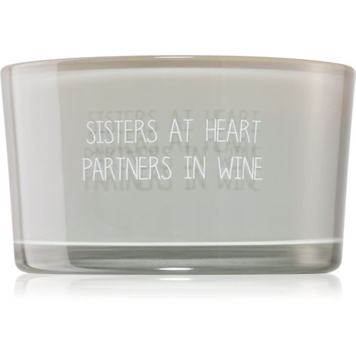 Candle With Crystal Sisters At Heart, Partners In Wine candela profumata 11x6 cm - My Flame - Modalova