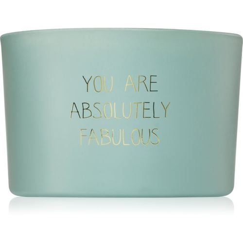 Minty Bamboo You Are Absolutely Fabulous vela perfumada 13x8 cm - My Flame - Modalova